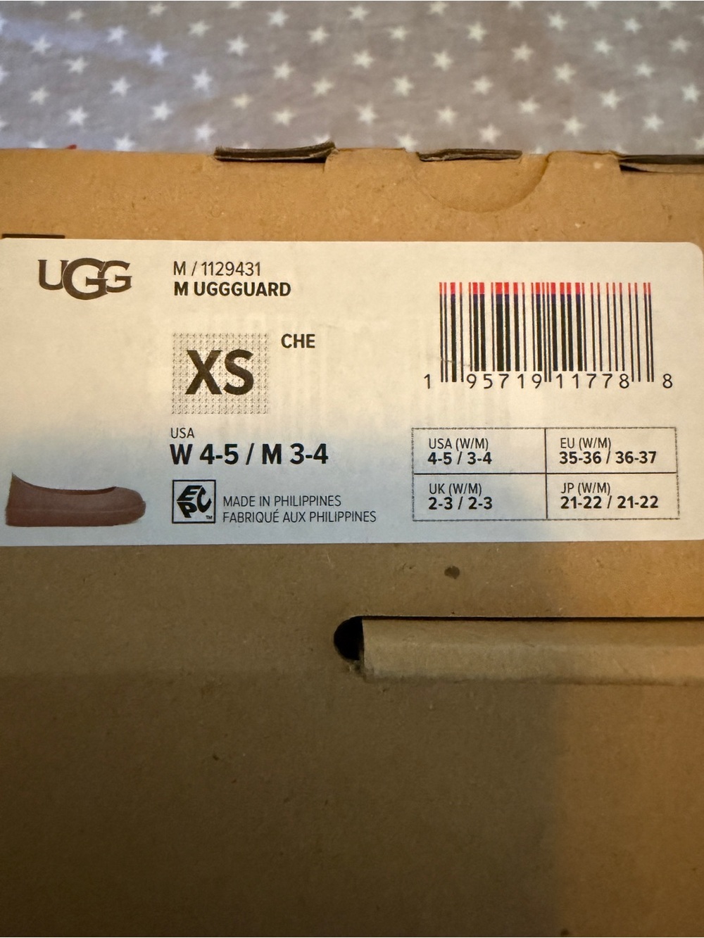 UGG Guard XS NWT / New with box - Picture 2 of 7